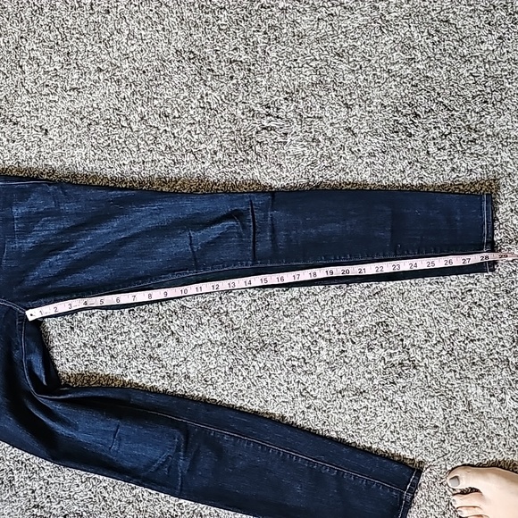 STUNNING FRAME DARK SKINNY LE SKINNY DE JEANNE JEANS - Picture 6 of 13